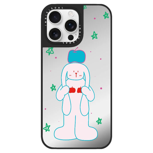 Rabbit and Blue Apple_Clear Impact Phone Case [1503091]