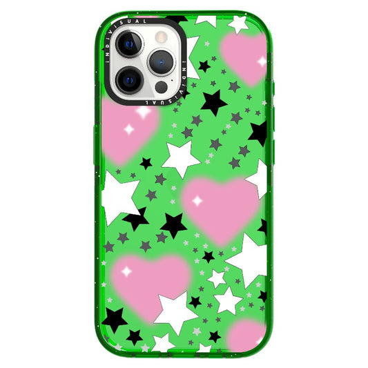 Stars and Hearts Pattern Phone Case_iPhone Ultra-Impact Case [1584943]
