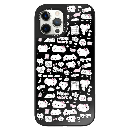 Different Shapes of Kitty Pattern_Clear Impact Phone Case [1505142]