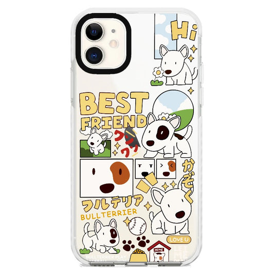 Bull Terrier Best Friend_iPhone Clear Impact Case [1618758]