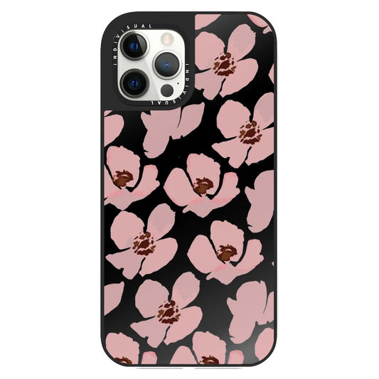 Peach Blossom Pattern Phone Case_Clear Impact Phone Case [1495293]