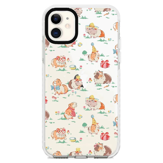 Guinea Pig Garden Phone Case_iPhone Clear Impact Case [1495318]