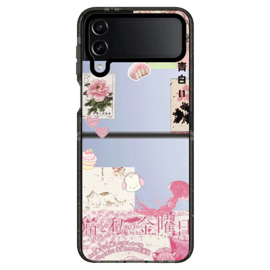 cassiskoipondshop ~ Pink Cherry Blossoms Phone Case!_Samsung Z Flip [1470079]