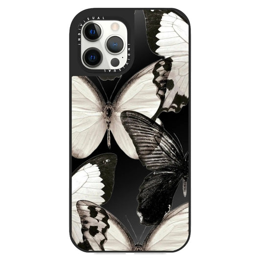 Monochrome Butterfly_Magsafe Case-Mirror [1633276]