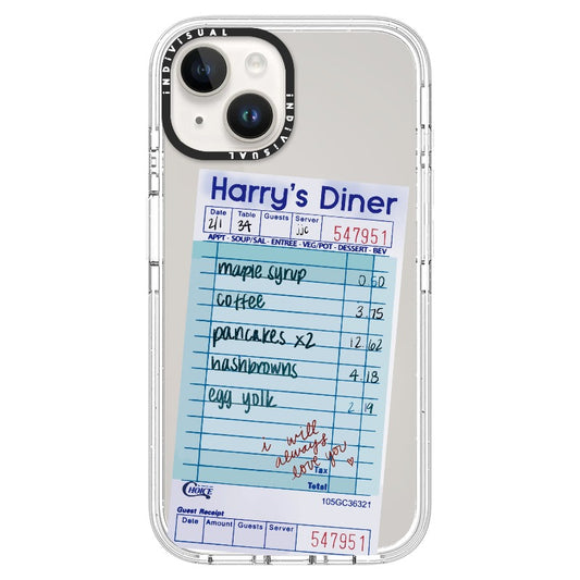 Harry's Diner Receipt_iPhone Ultra-Impact Case [1505109]