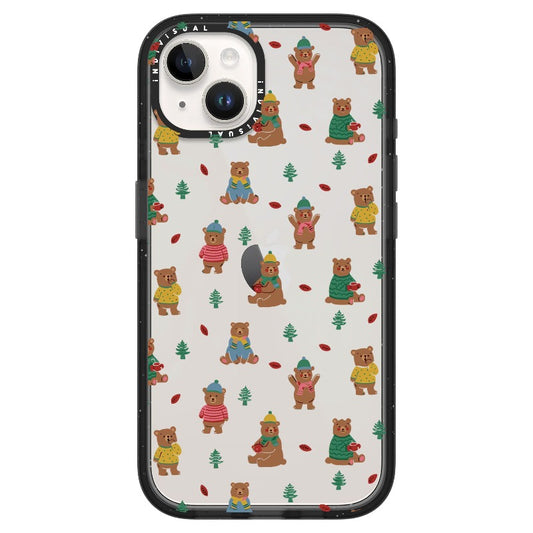 Bear in Sweater Phone Case_Clear Impact Phone Case [1502935]