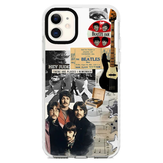 Beatles Collage Styles Phone Case_iPhone Clear Impact Case [1287001]