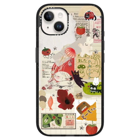 Beadedbreqth's Collage #2_Clear Impact Phone Case [1465581]