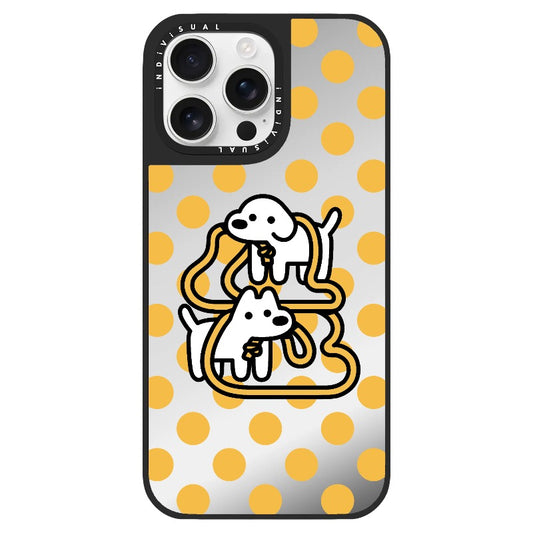 Yellow Spotted Puppy_Clear Impact Phone Case [1600218]