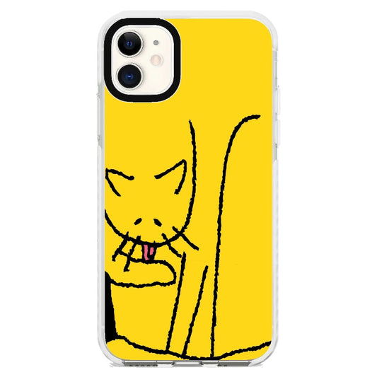 Mischievous Kitty_iPhone Clear Impact Case [1614304]