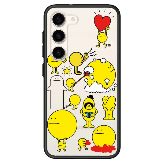 Yellow Bubble_Samsung case [1618761]