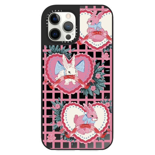 Heart, Rabbits and Roses_Clear Impact Phone Case [1507553]