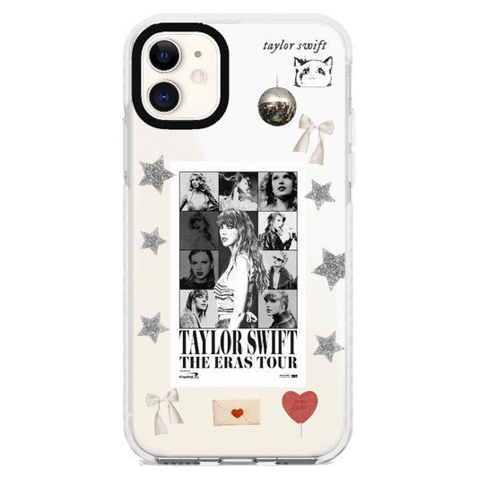 Taylor case (white) | ‘The eras tour’ _iPhone Clear Impact Case [1097716]