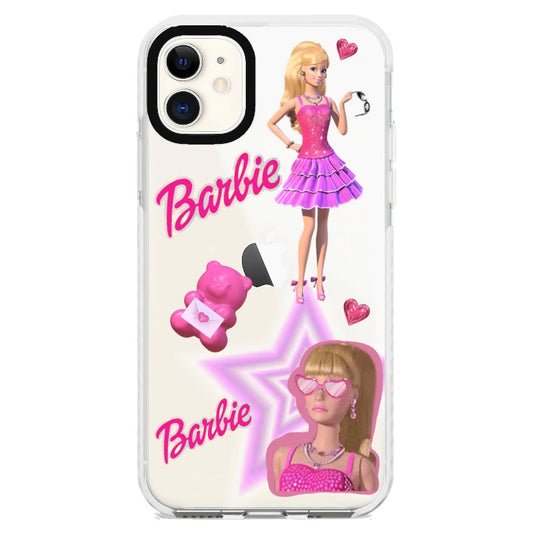 Barbie Inspired Pink Theme Phone Case_iPhone Clear Impact Case [934175]