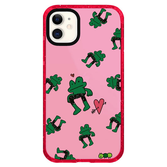 Froggy Love_iPhone Clear Impact Case Limited  [1614224]