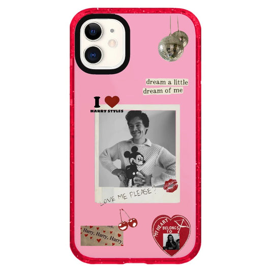 Harry Styles Beige Themed Case_iPhone Clear Impact Case Limited  [1519388]