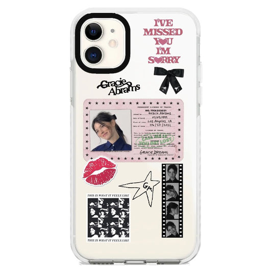 Gracie Abrams ID Card iPhone Case_iPhone Clear Impact Case [190326]