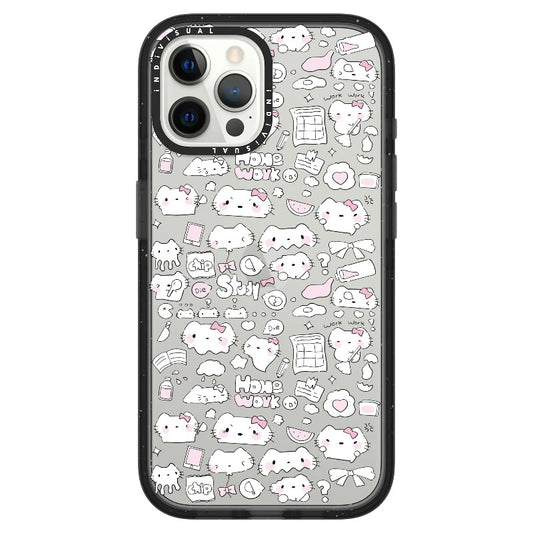 Different Shapes of Kitty Pattern_iPhone Ultra-Impact Case [1505142]