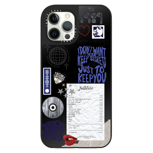 T.S 1989 EP Theme Phone Case_Clear Impact Phone Case [67490]