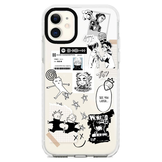 My favorite animes_iPhone Clear Impact Case [1012596]