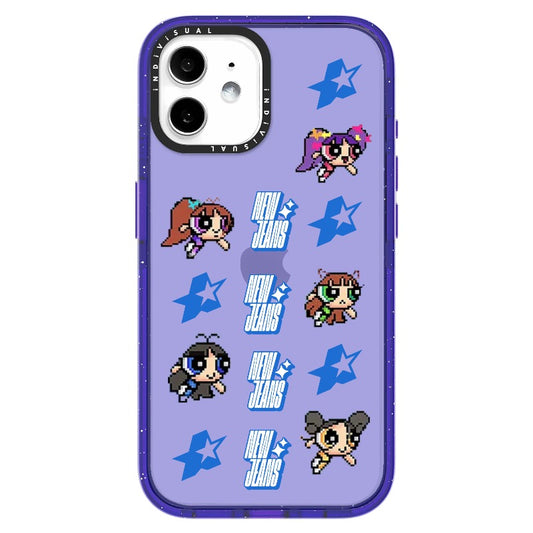 New Jeans Pixel Style Powerpuff Girls Phone Case_iPhone Ultra-Impact Case [1267570]