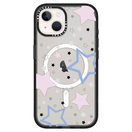 Pink, Blue and Black Stars_ iPhone Ultra-MagSafe Case [1506968]