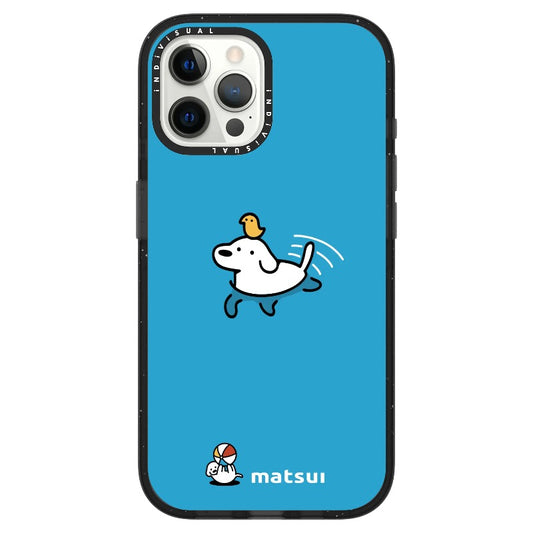 swimming Puppy_iPhone Ultra-Impact Case [1594631]
