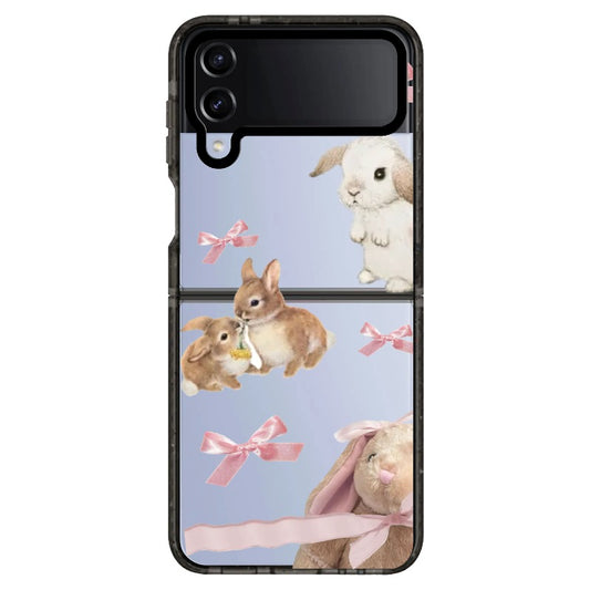 Bunny case | ‘Bunnies and ribbons_Samsung Z Flip [597555]