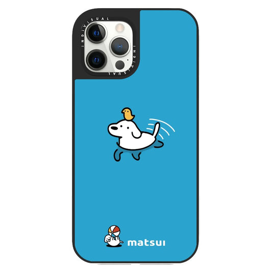 swimming Puppy_Clear Impact Phone Case [1594631]