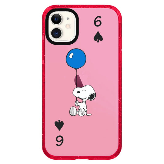 Snoopy, Peanuts, Poker Style Phone Case_iPhone Clear Impact Case Limited  [1445143]