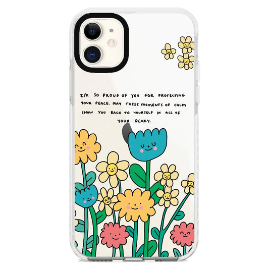 Flower Reminder_iPhone Clear Impact Case [1502098]