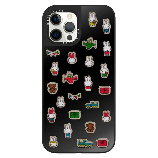 Vintage Miffy Stickers Phone Case_Clear Impact Phone Case [1525563]