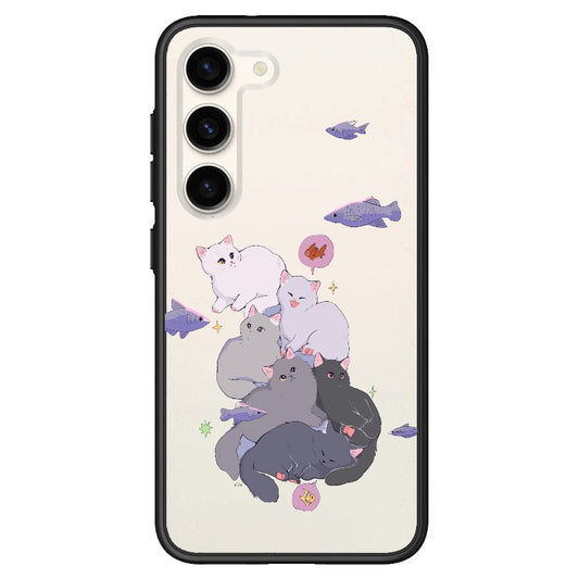 Cat Fish Dream_Samsung case [1612264]