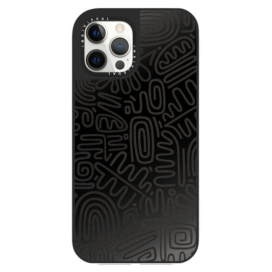 Doodle Line 1_Clear Impact Phone Case [1495313]