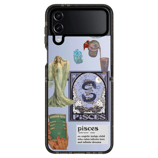 Zodiac Sign Series Pisces Phone Case_Samsung Z Flip [1284655]