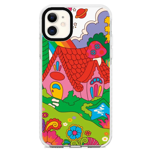 Small House in the Fairy Tale_iPhone Clear Impact Case [1499349]