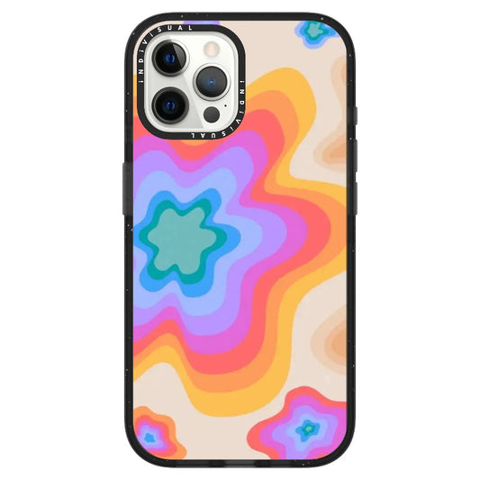 Gradient Colorful Flowers Phone Case_iPhone Ultra-Impact Case [1448094]