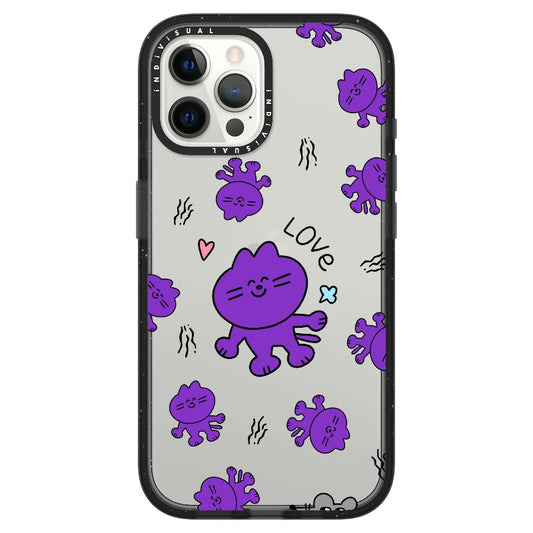 Purple Kitty Love_iPhone Ultra-Impact Case [1614216]