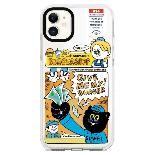 Burger Lover's Choice_iPhone Clear Impact Case [1503039]