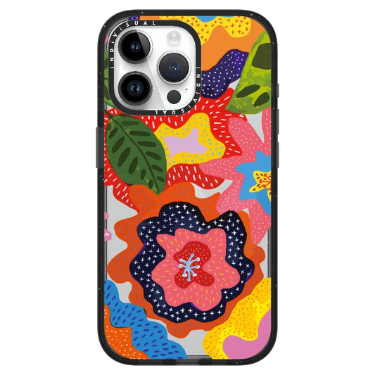 Folk Art Style Colorful Floral Illustration Phone Case_iPhone Ultra-Impact Case [1498841]