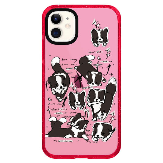 Puppy and Stars_iPhone Clear Impact Case Limited  [1506971]