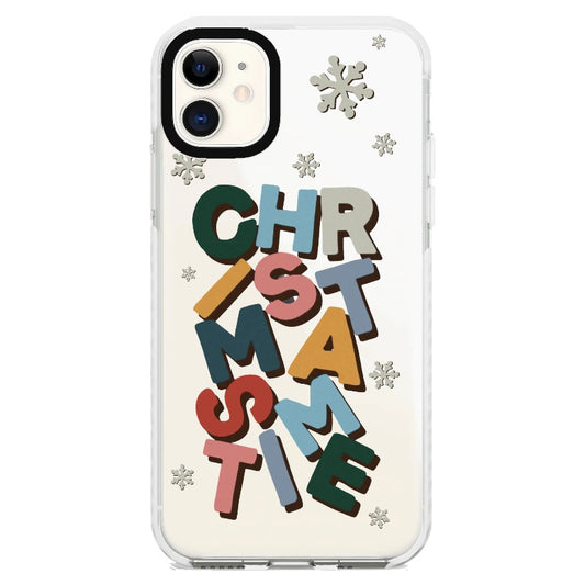 Christmas Themed Christmas Time Phone Case_iPhone Clear Impact Case [1474790]