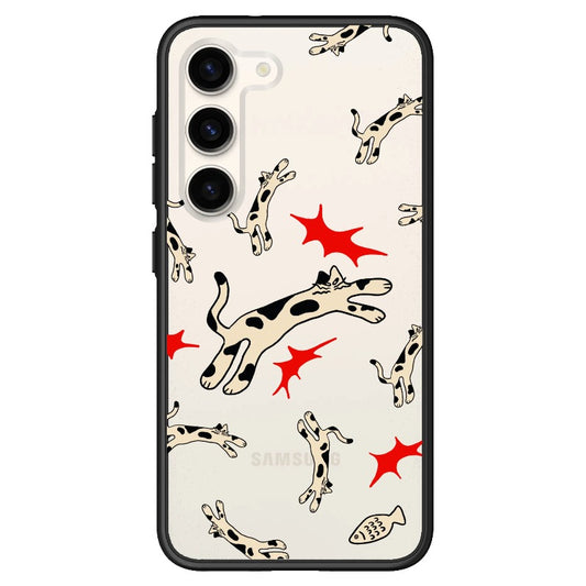 Leaping Cats_Samsung case [1614223]