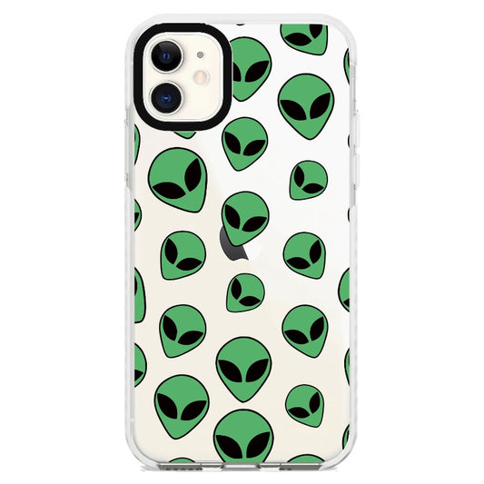 Alien Emoji Phone Case_iPhone Clear Impact Case [1502942]