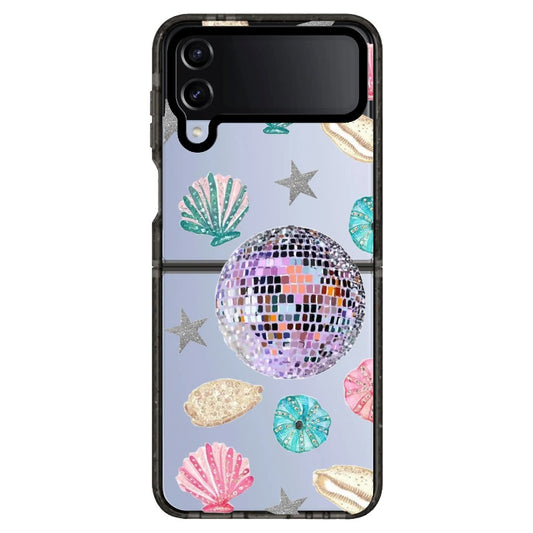 Sea Element with Mirror Ball Coastal iPhone Case_Samsung Z Flip [1351331]