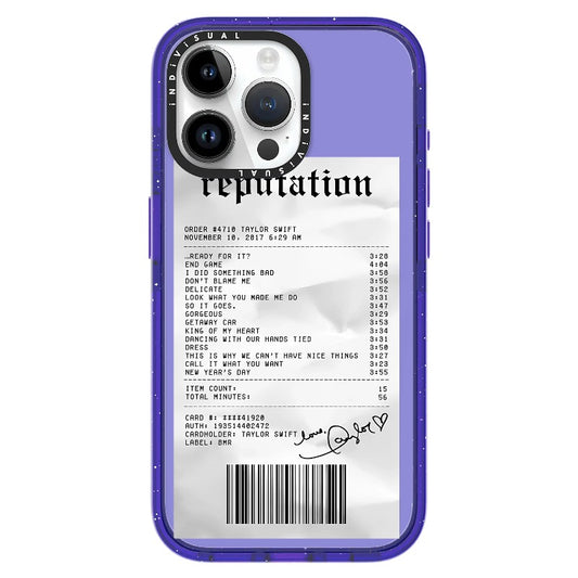 T.S Reputation Receipt Phone Case_iPhone Ultra-Impact Case [1505132]