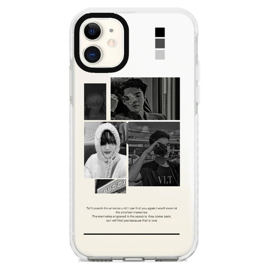 EXO DXS Collage Phone Case_iPhone Clear Impact Case [933308]