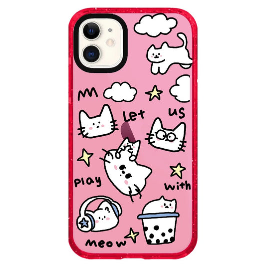 Play with Meow_iPhone Clear Impact Case Limited  [1504392]