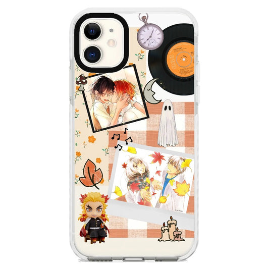 Fall/orange anime case_iPhone Clear Impact Case [1433608]