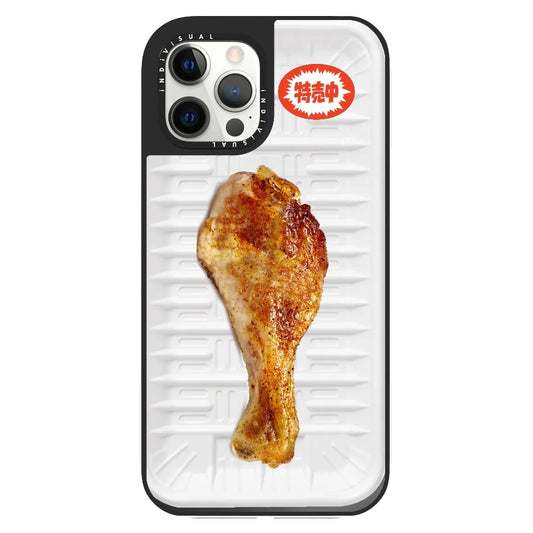 Supermarket Theme Chicken Drumsticks Phone Case_Clear Impact Phone Case [1284329]